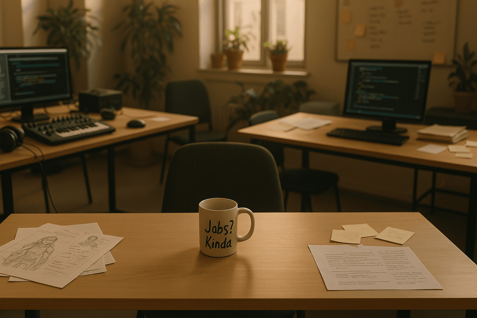 Jobs? Kinda. Background